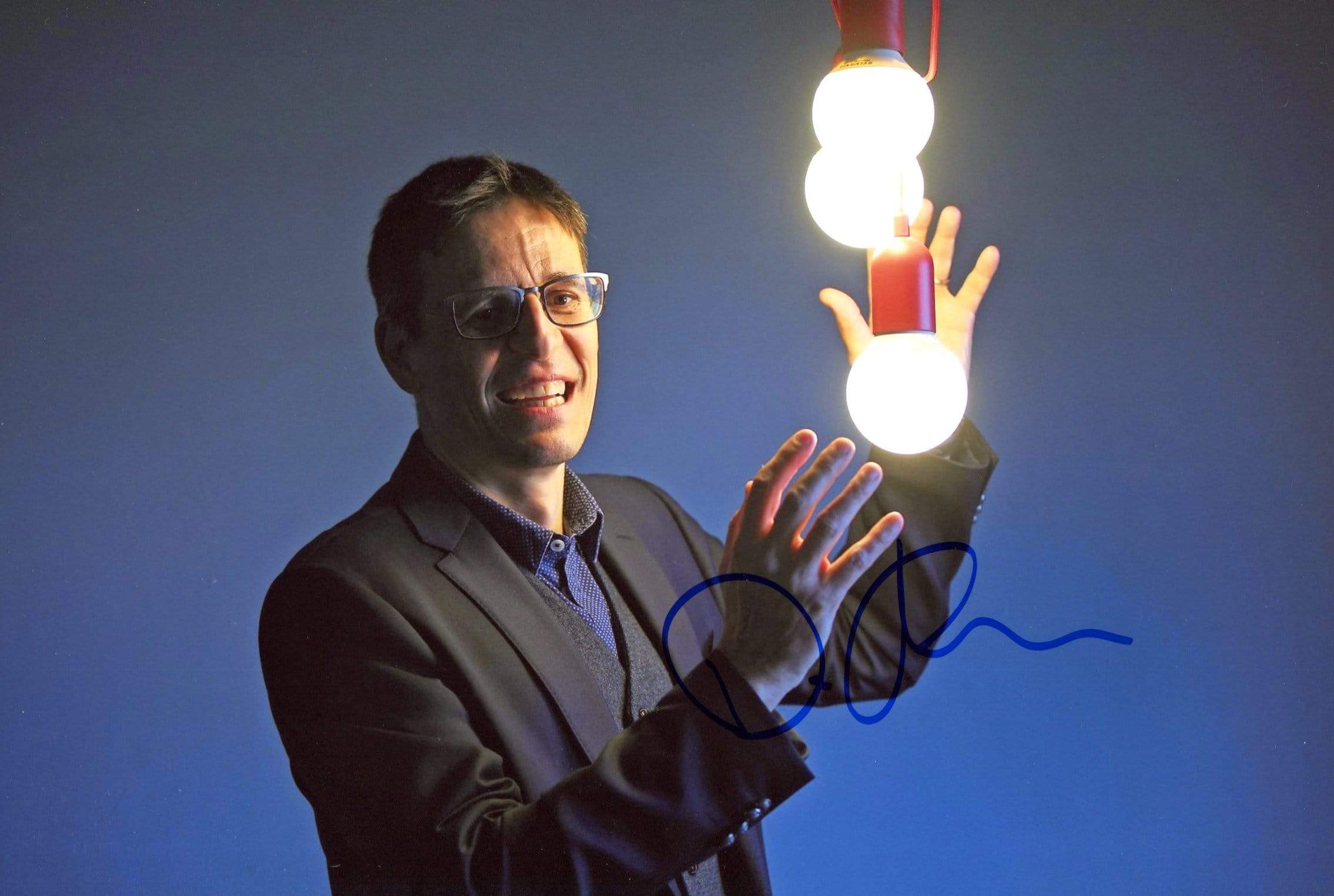 Queloz, Didier autograph