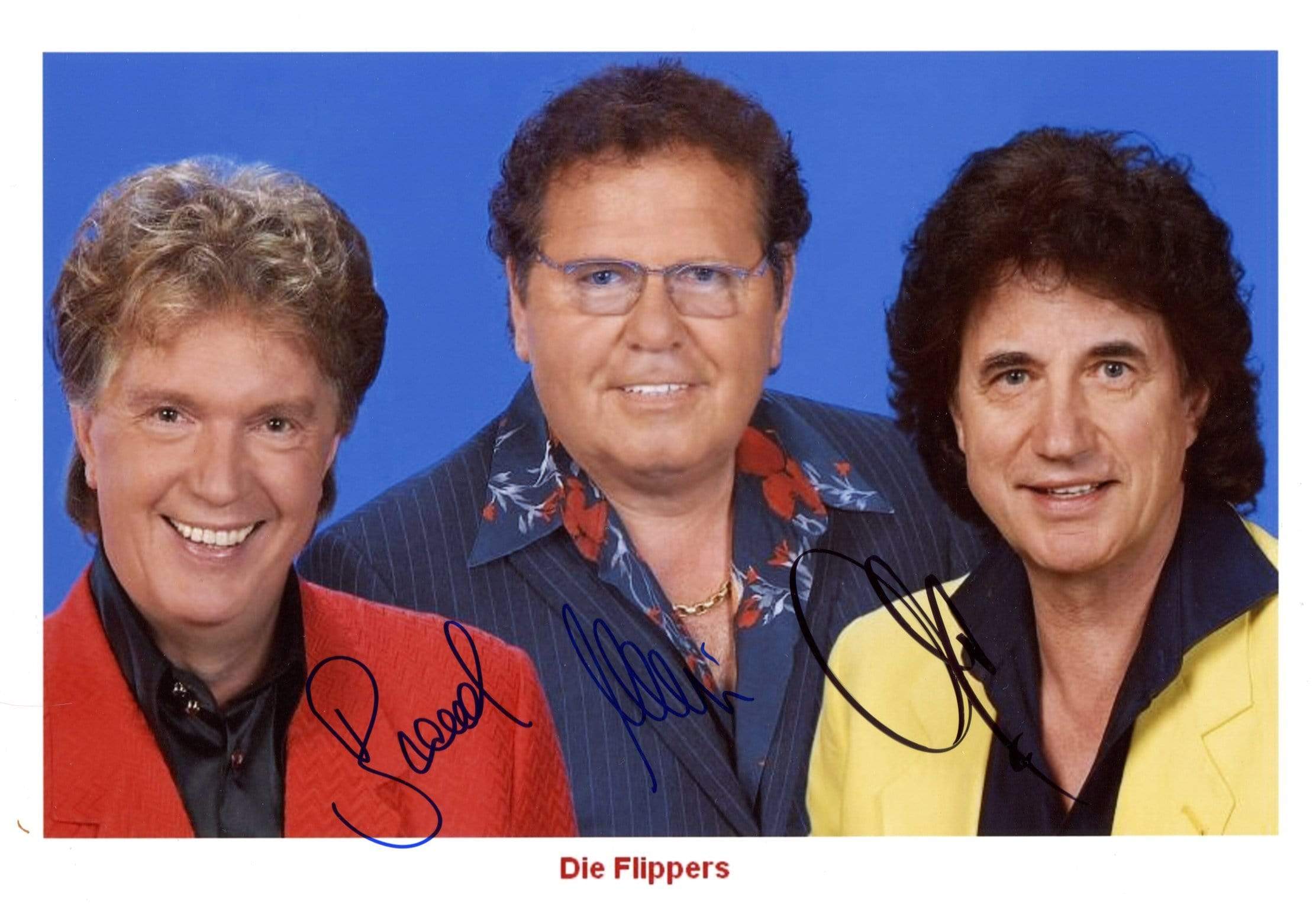 Die Flippers autograph