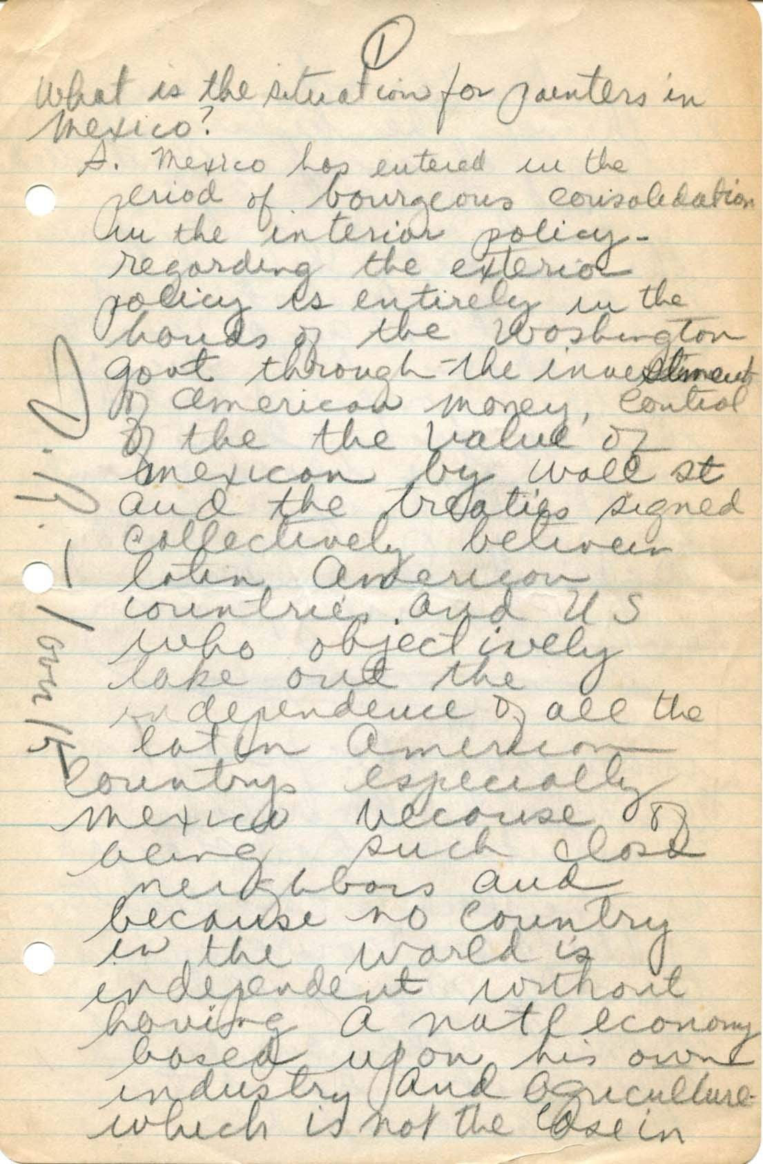 Rivera, Diego autograph