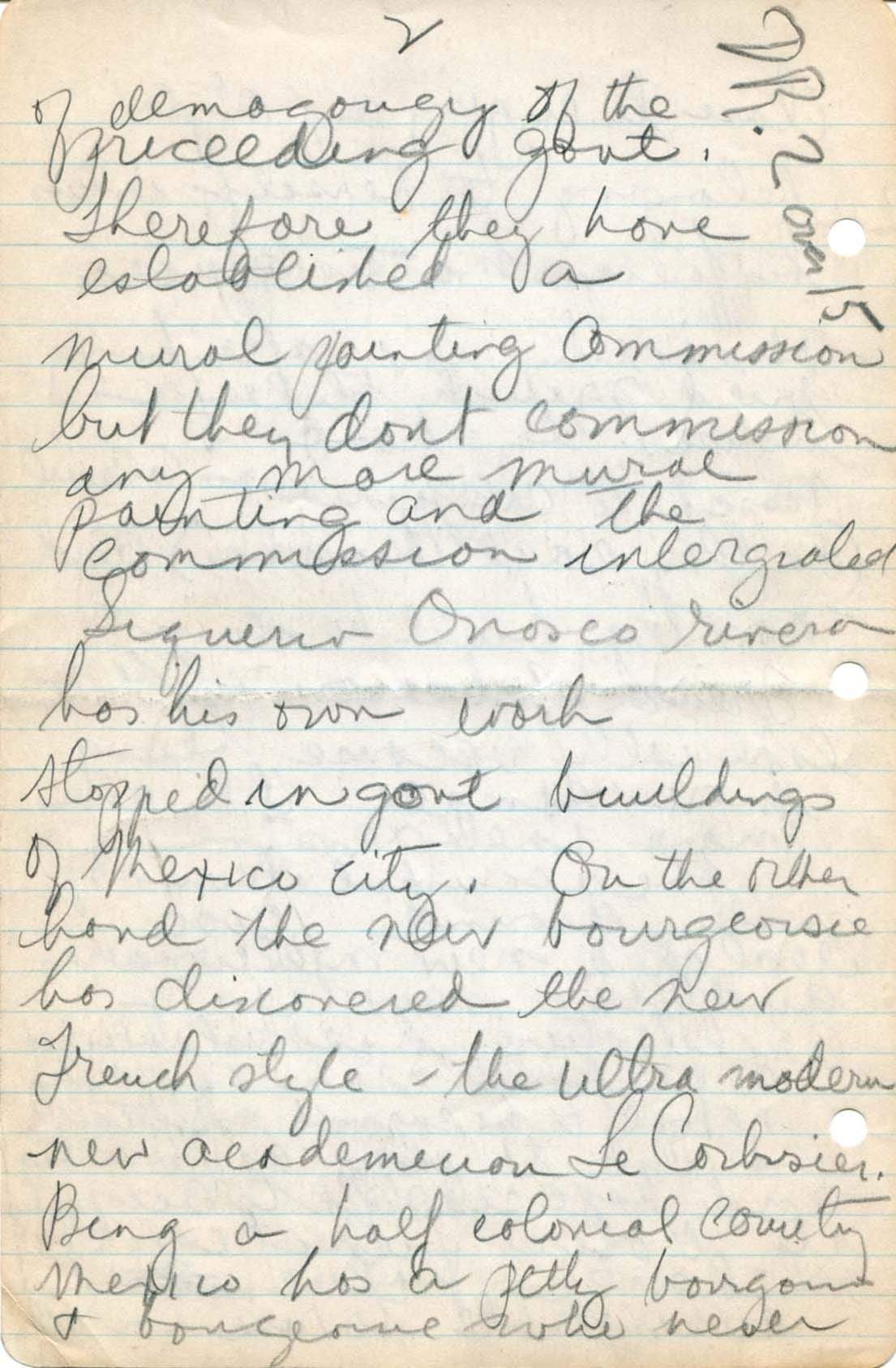 Rivera, Diego autograph