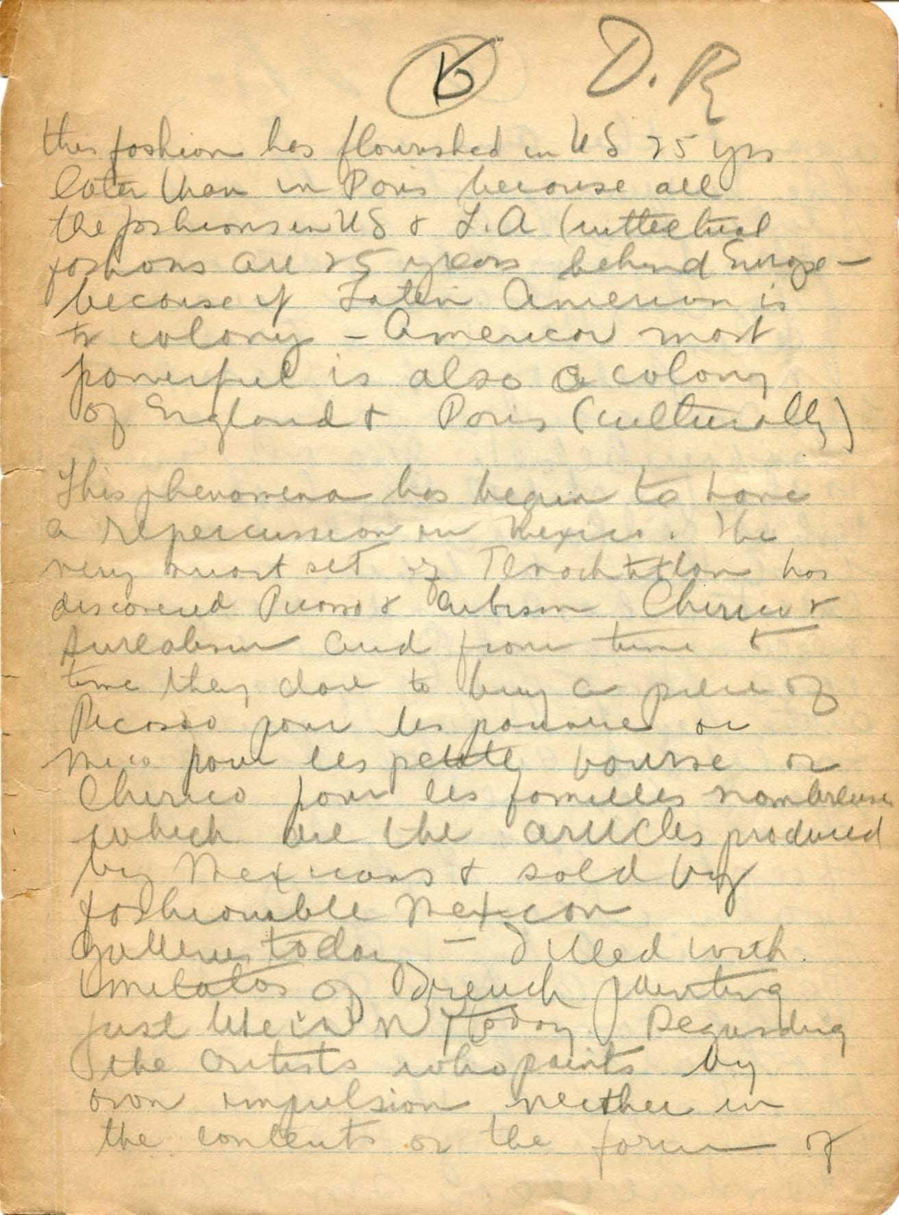 Rivera, Diego autograph