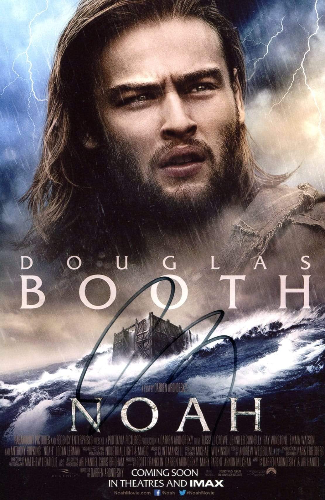 Booth, Douglas autograph