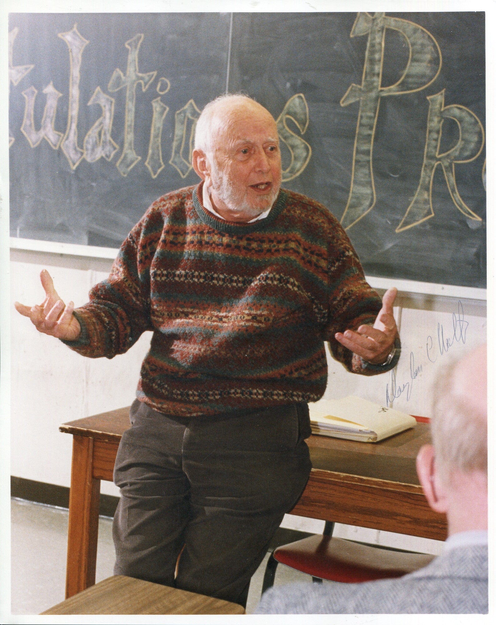 Douglass Cecil North Autograph Autogramm | ID 7523815653525