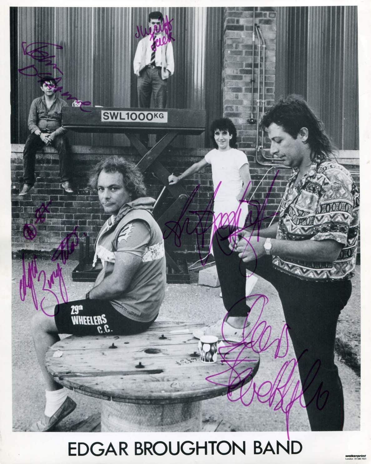 Edgar Broughton Band autograph