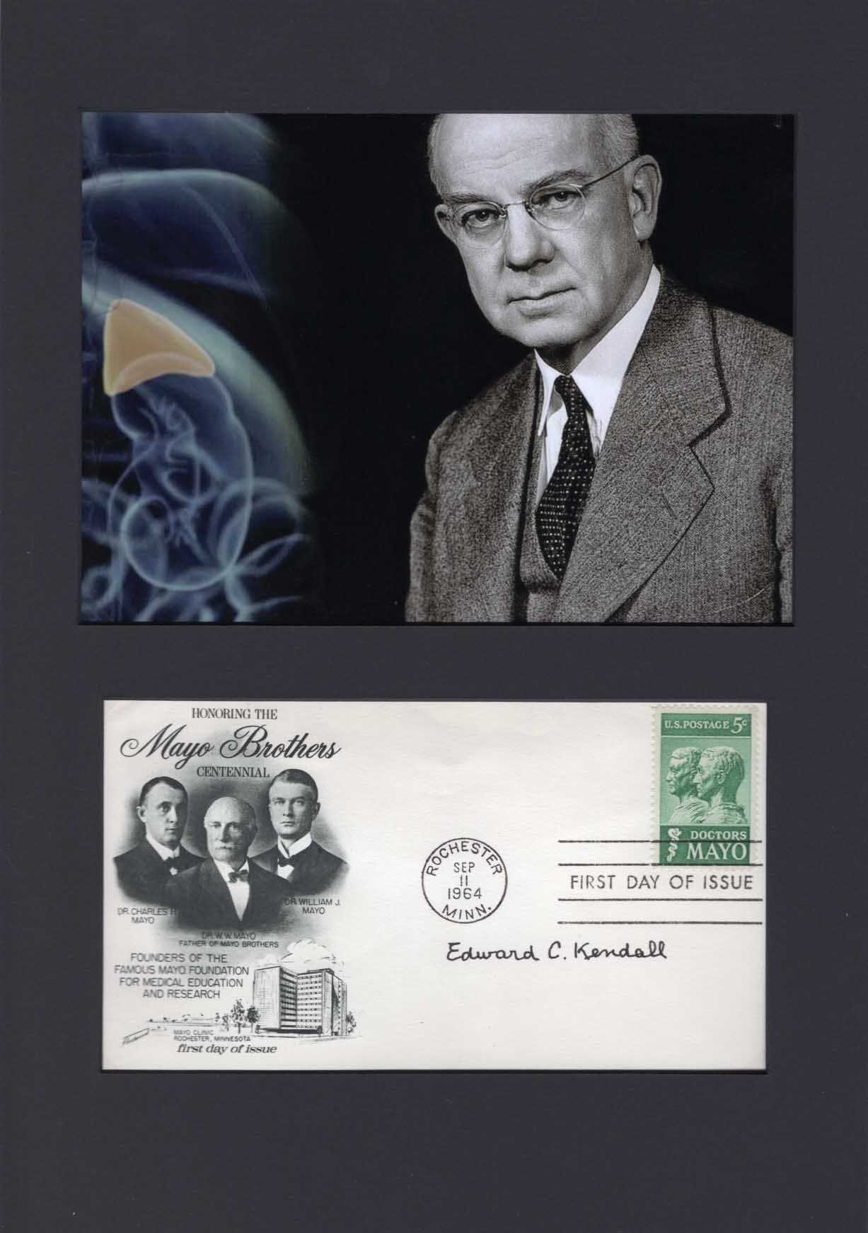 Edward Calvin Kendall Autograph Autogramm | ID 7393042137237