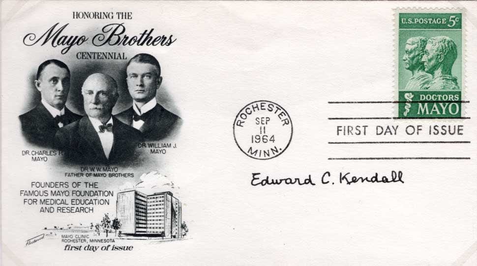 Edward Calvin Kendall Autograph Autogramm | ID 7393042137237