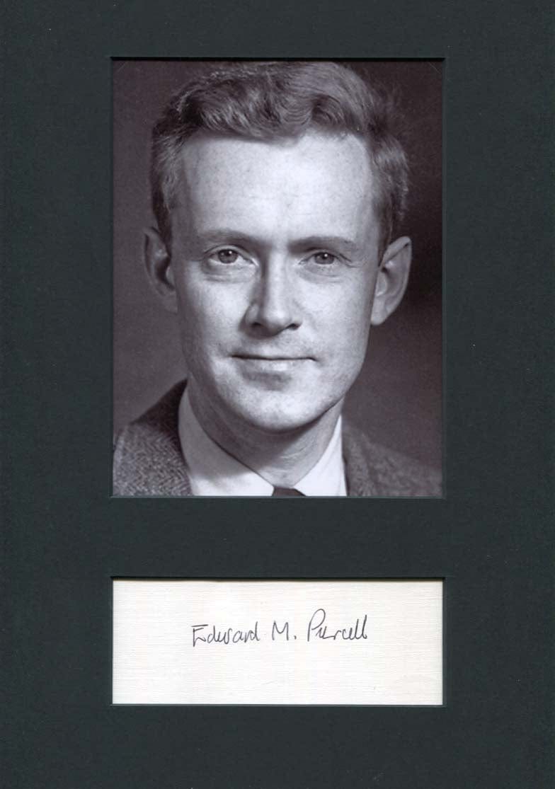 Edward Mills Purcell Autograph Autogramm | ID 7427846045845