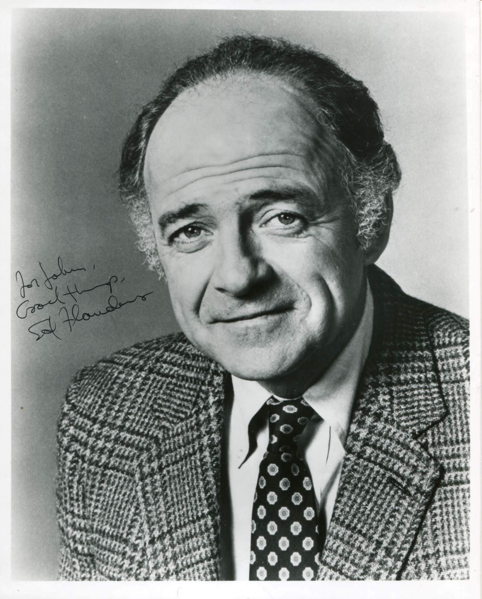 Flanders, Ed autograph