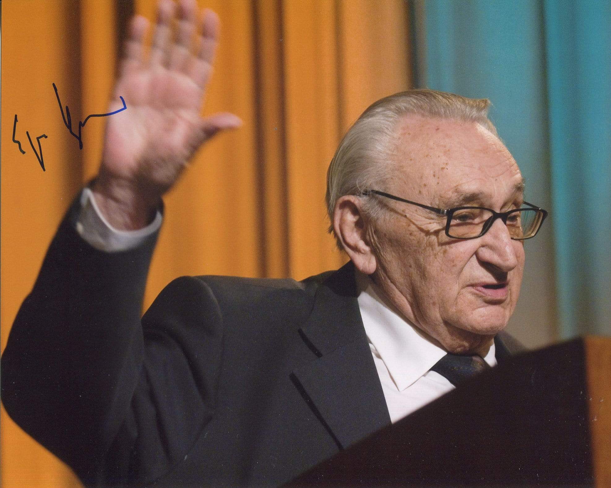 Bahr, Egon autograph