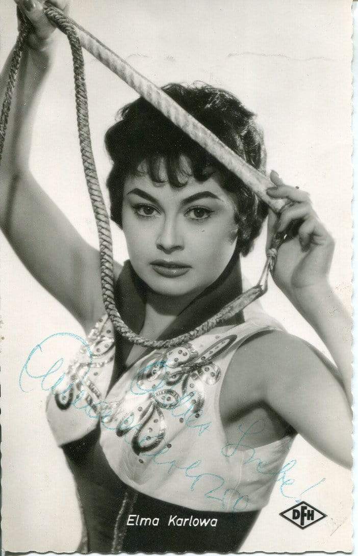 Karlowa, Elma autograph