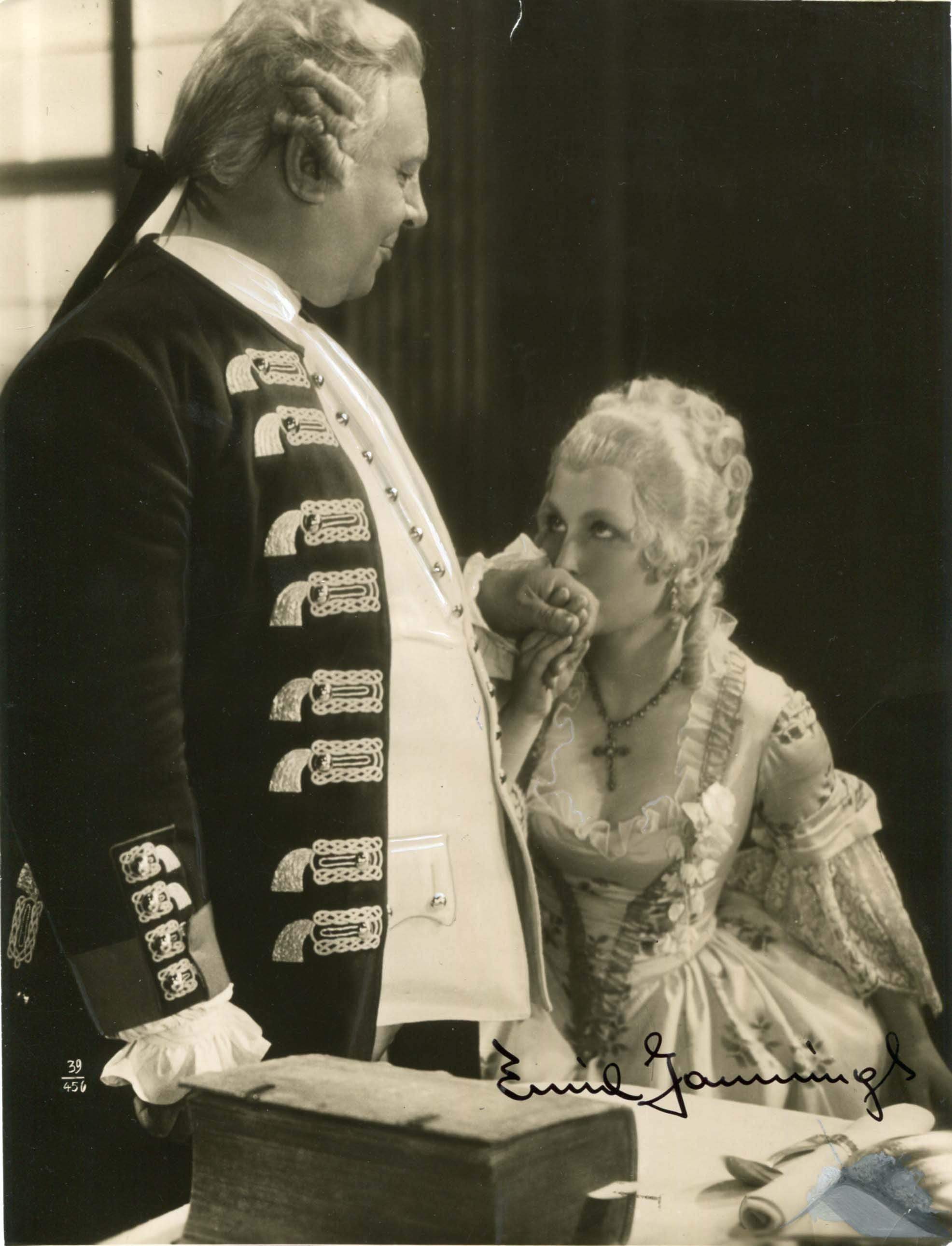 Jannings, Emil autograph