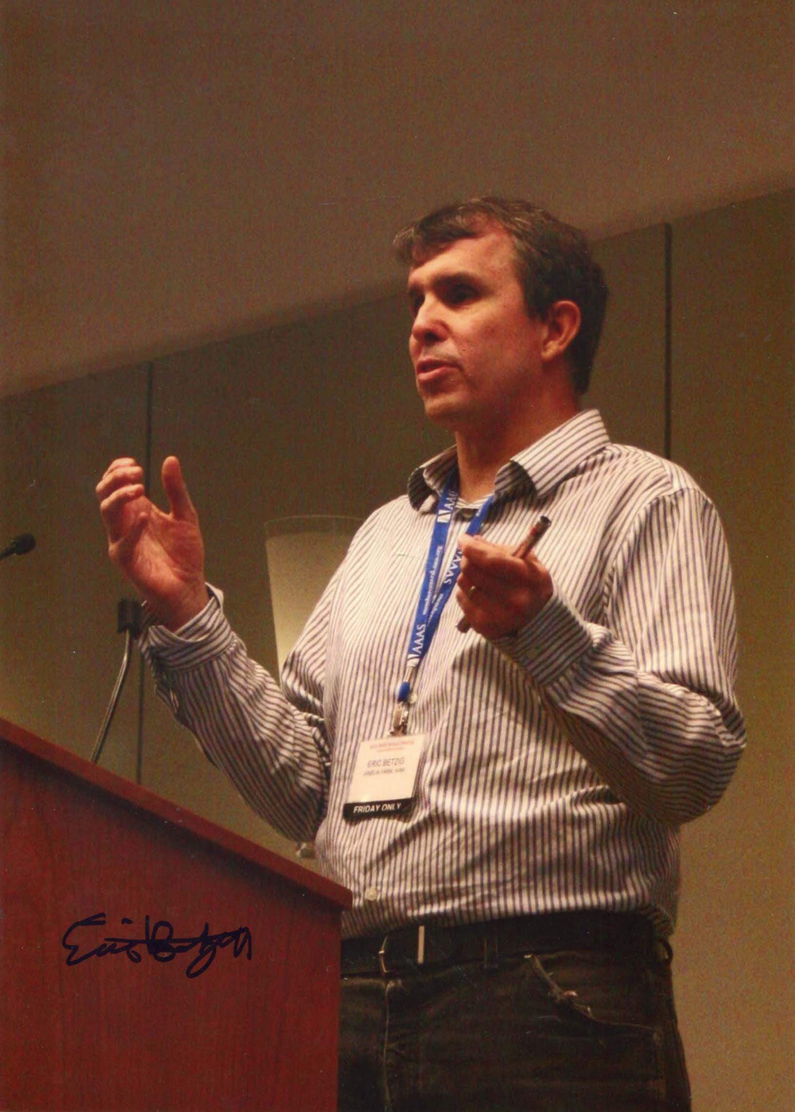 Betzig, Eric autograph