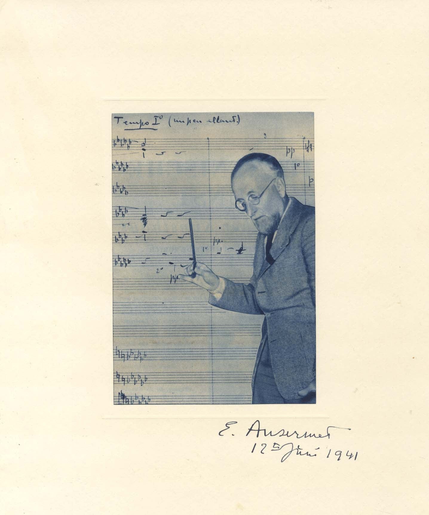 Ernest Ansermet Autogramm
