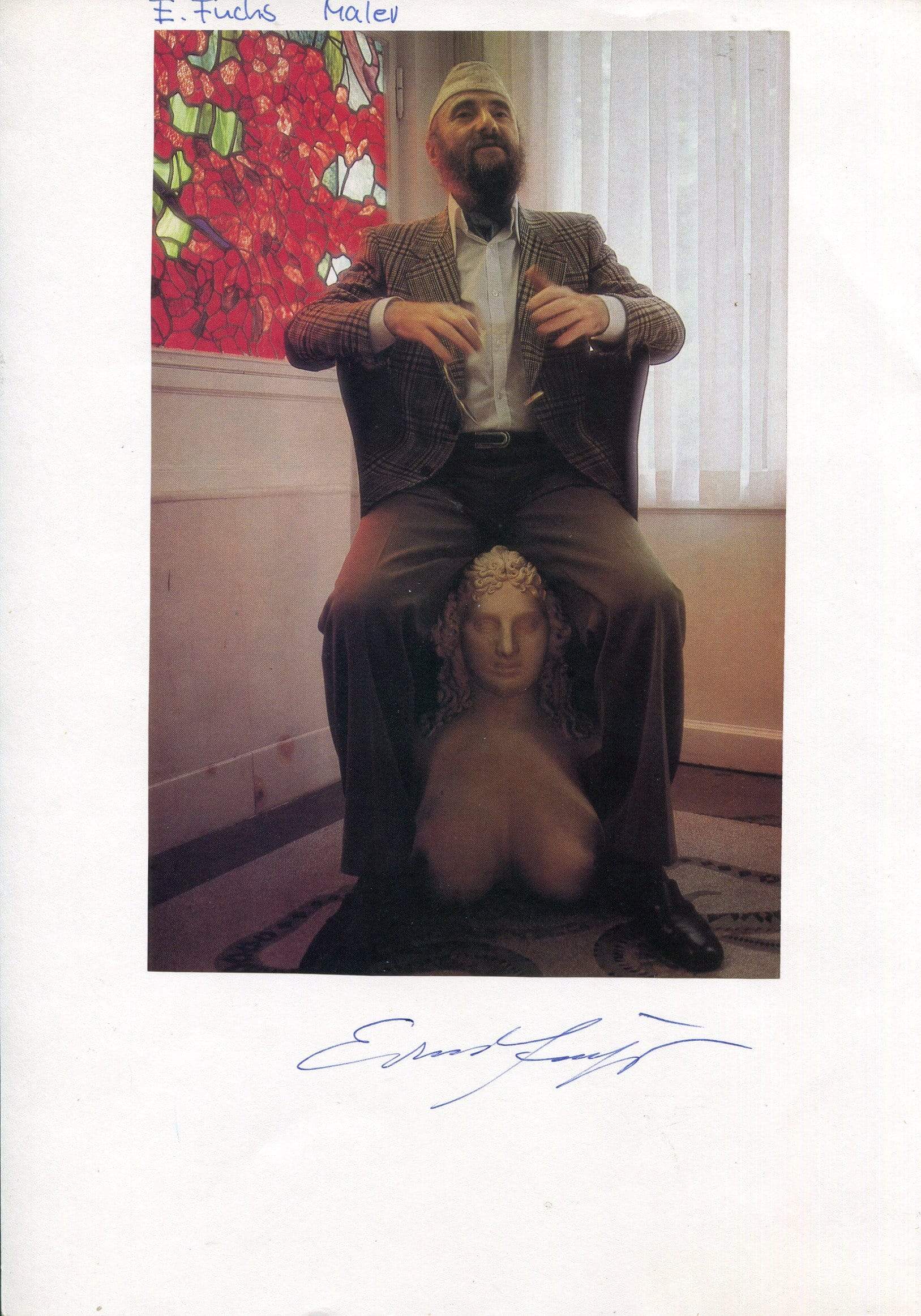 Fuchs, Ernst autograph