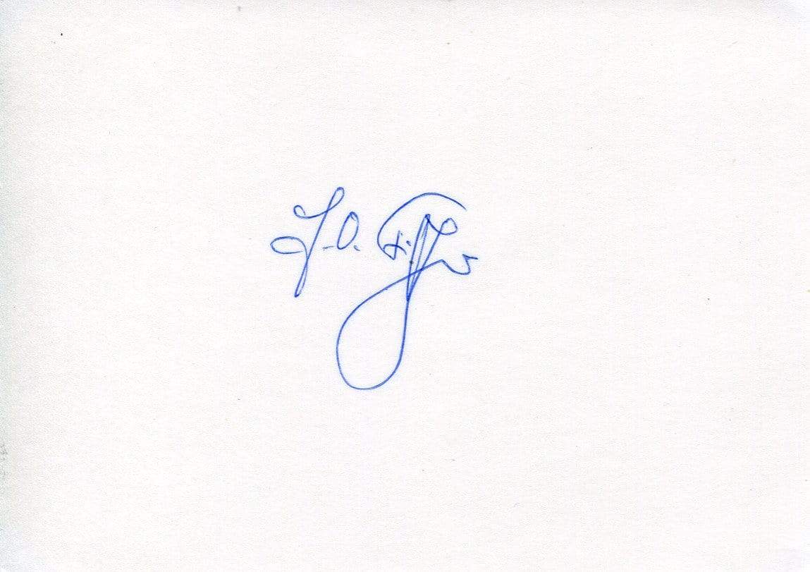 Fischer, Ernst Otto autograph