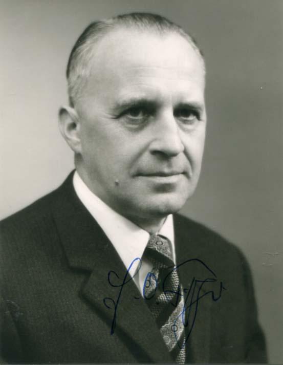 Fischer, Ernst Otto autograph
