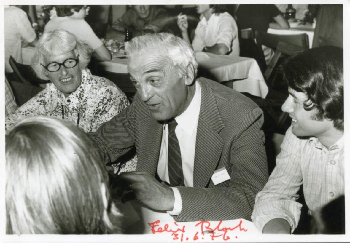 Bloch, Felix autograph