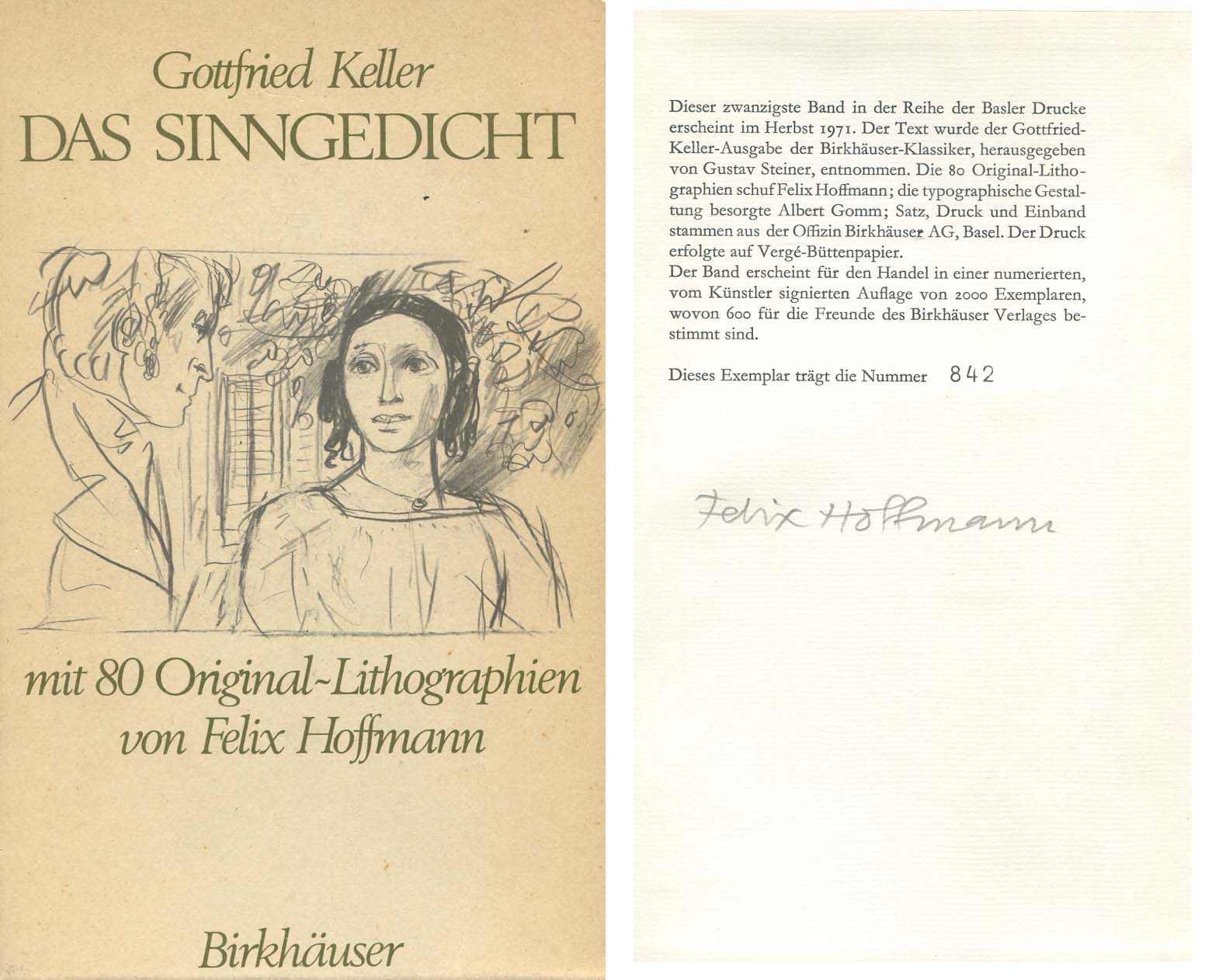 Felix Hoffmann Autograph Autogramm | ID 7114957914261