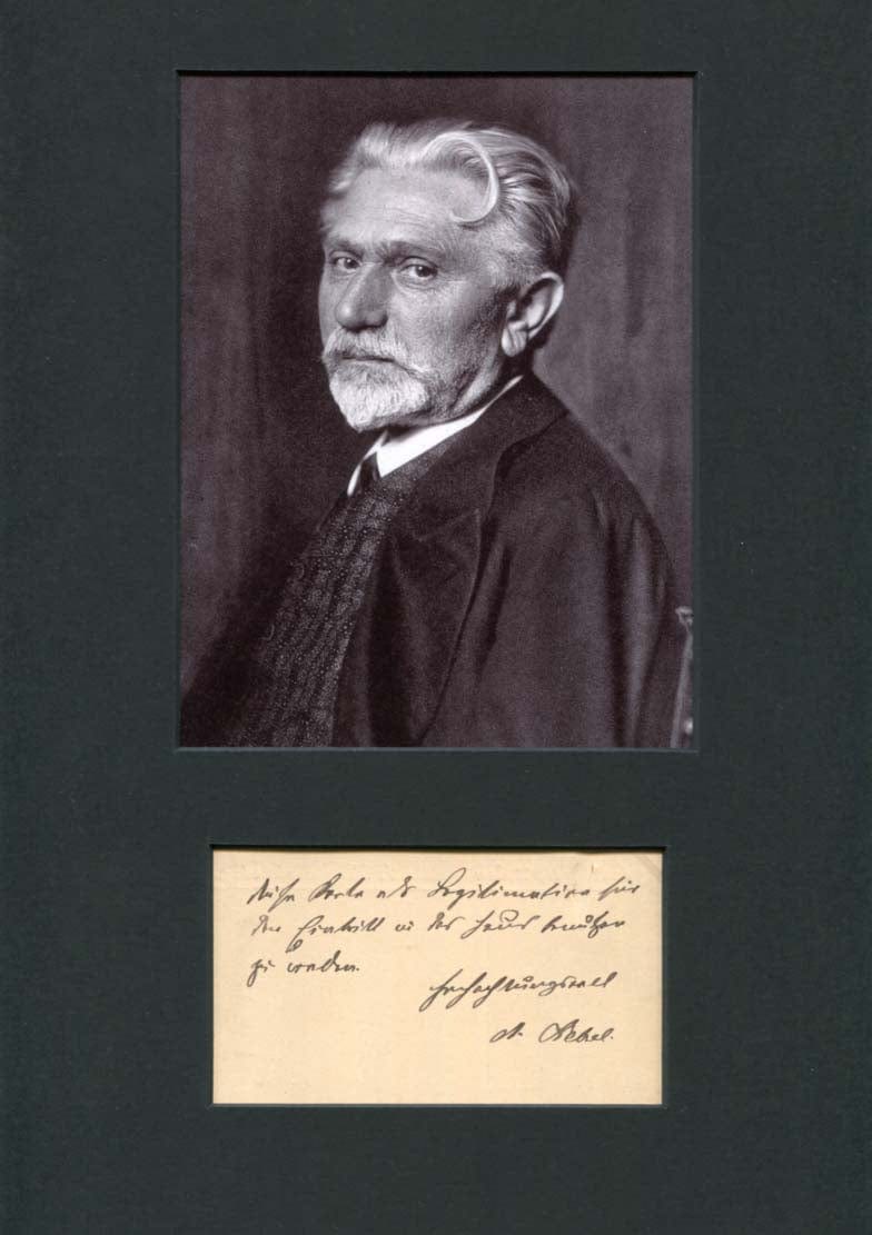 Ferdinand August Bebel Autograph Autogramm | ID 7333265047701