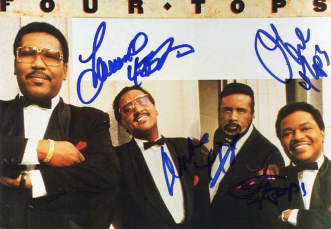 Four Tops Autograph Autogramm | ID 7406833959061