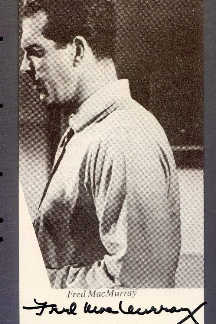 MacMurray, Fred autograph