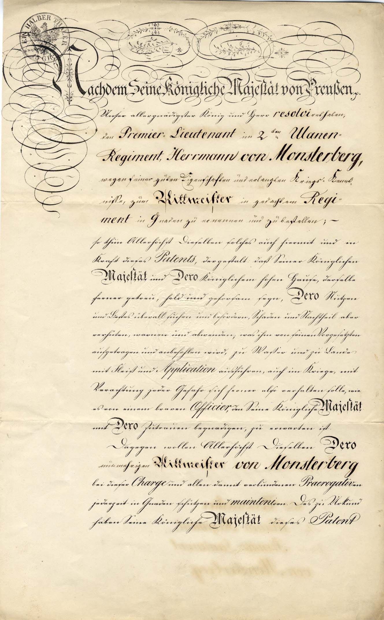  Frederick William IV Autograph Autogramm | ID 7866012795029