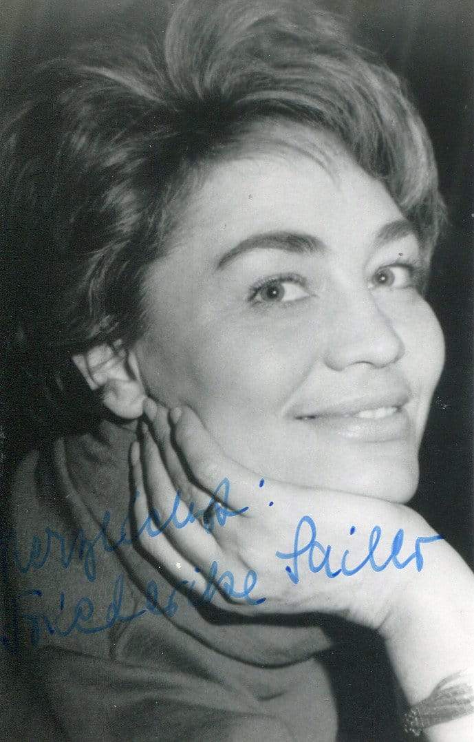 Sailer, Friederike autograph
