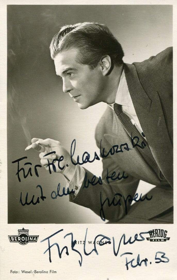 Fritz Wagner Autograph Autogramm | ID 6943192252565