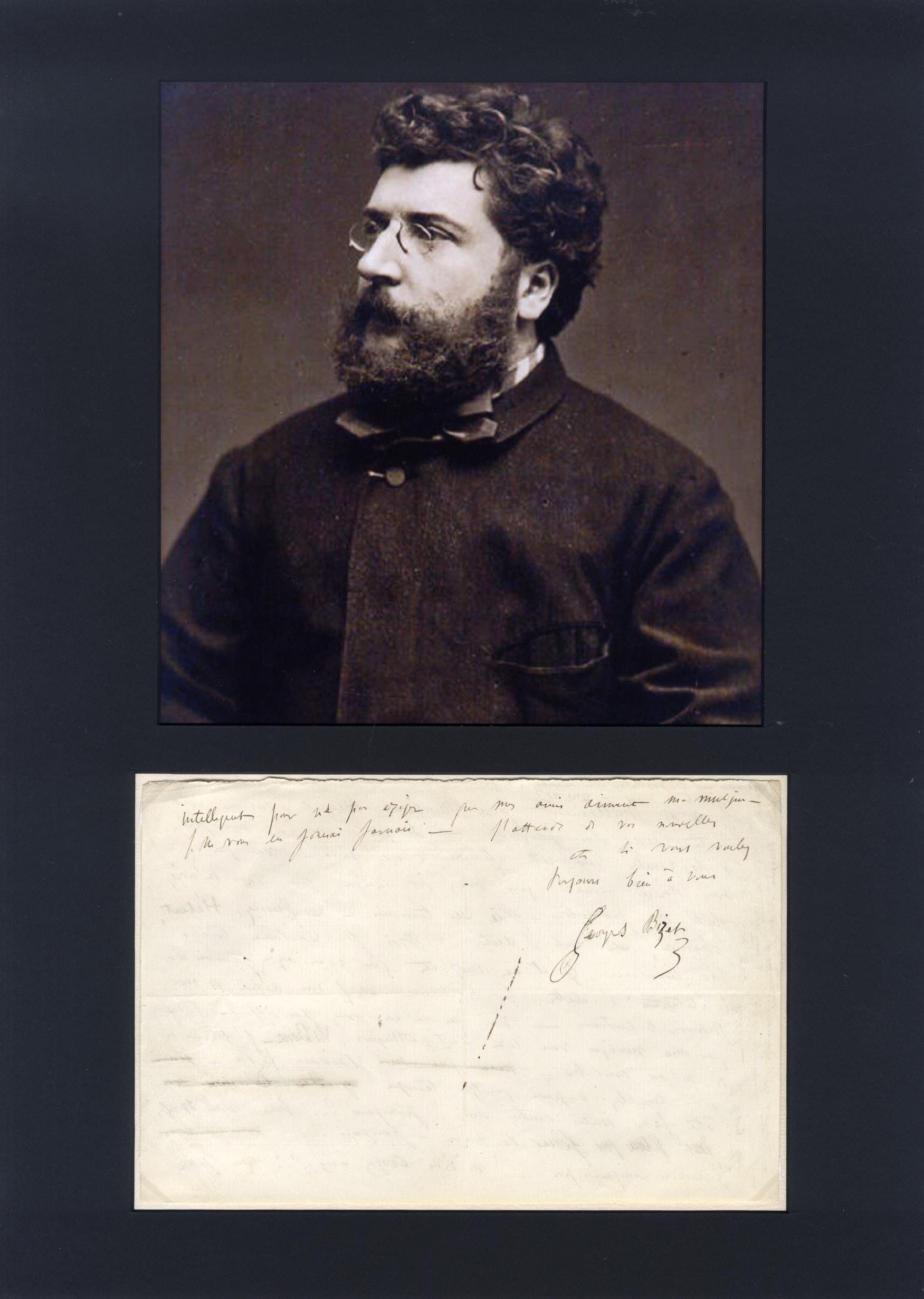 Georges Bizet Autograph Autogramm | ID 7440916807829
