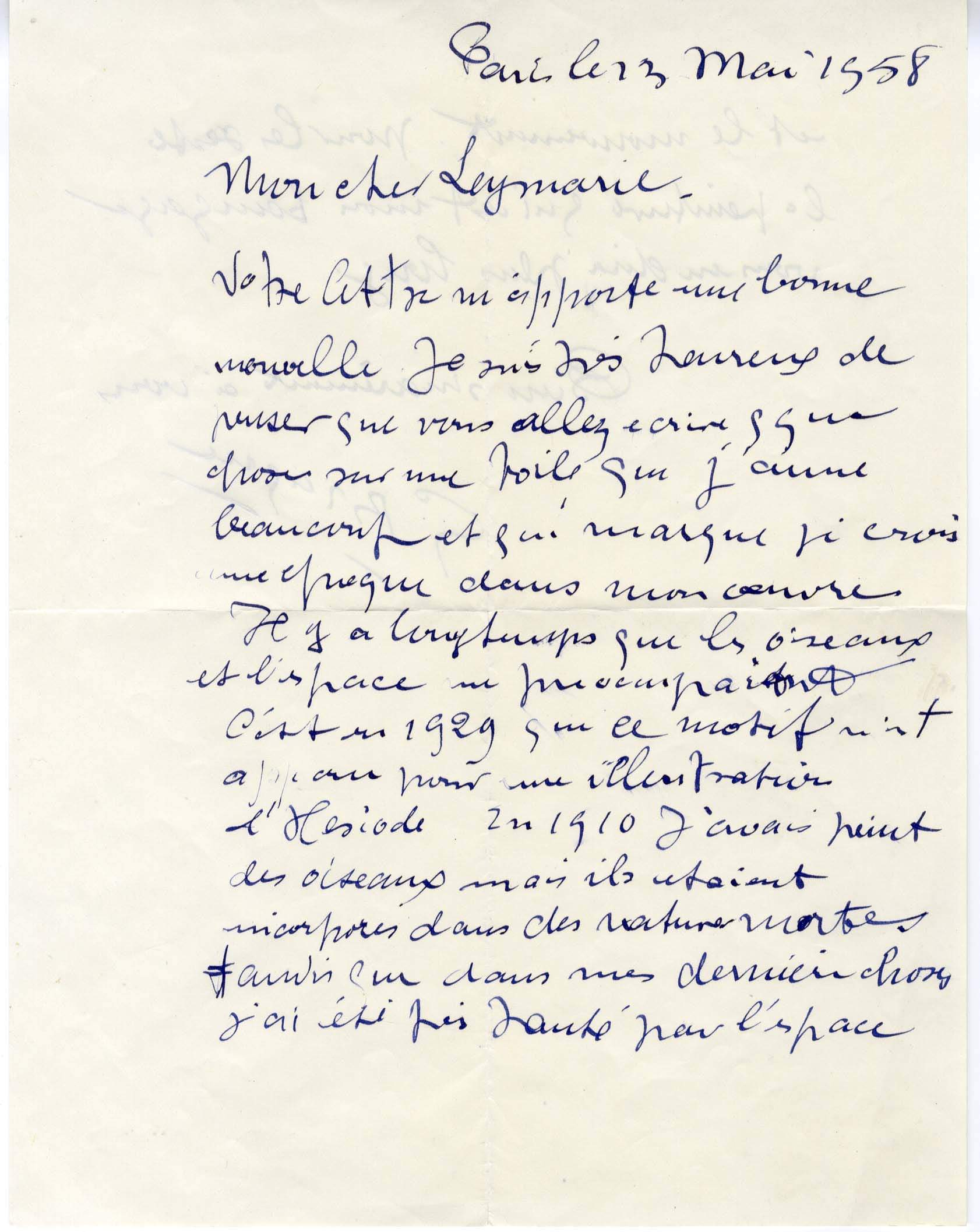 Georges Braque Autograph Autogramm | ID 7013251350677