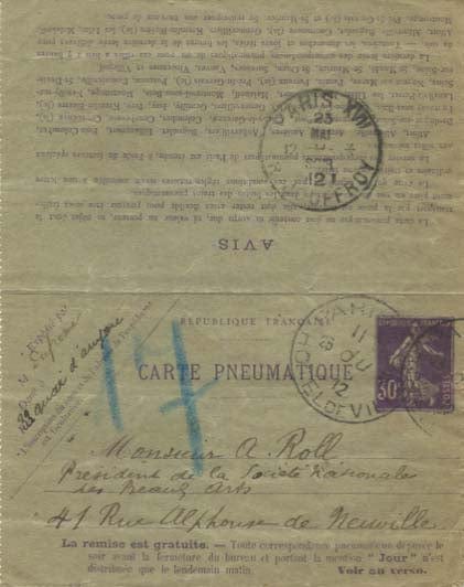 Georges-Charles Dufresne Autograph Autogramm | ID 7469626163349