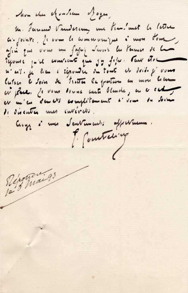 Georges Courteline Autograph