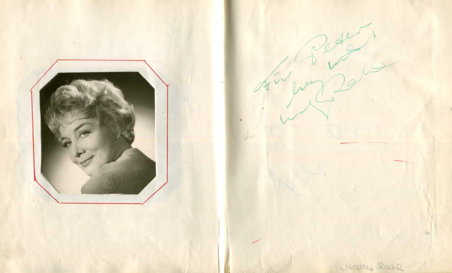 German actors and actresses Autograph Autogramm | ID 7829713780885