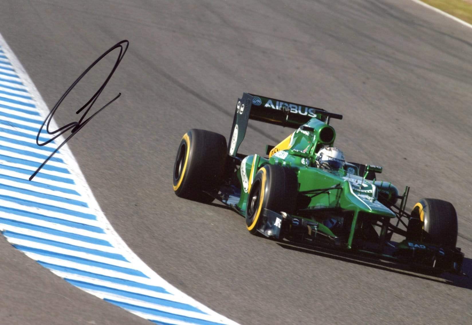 van der Garde, Giedo autograph