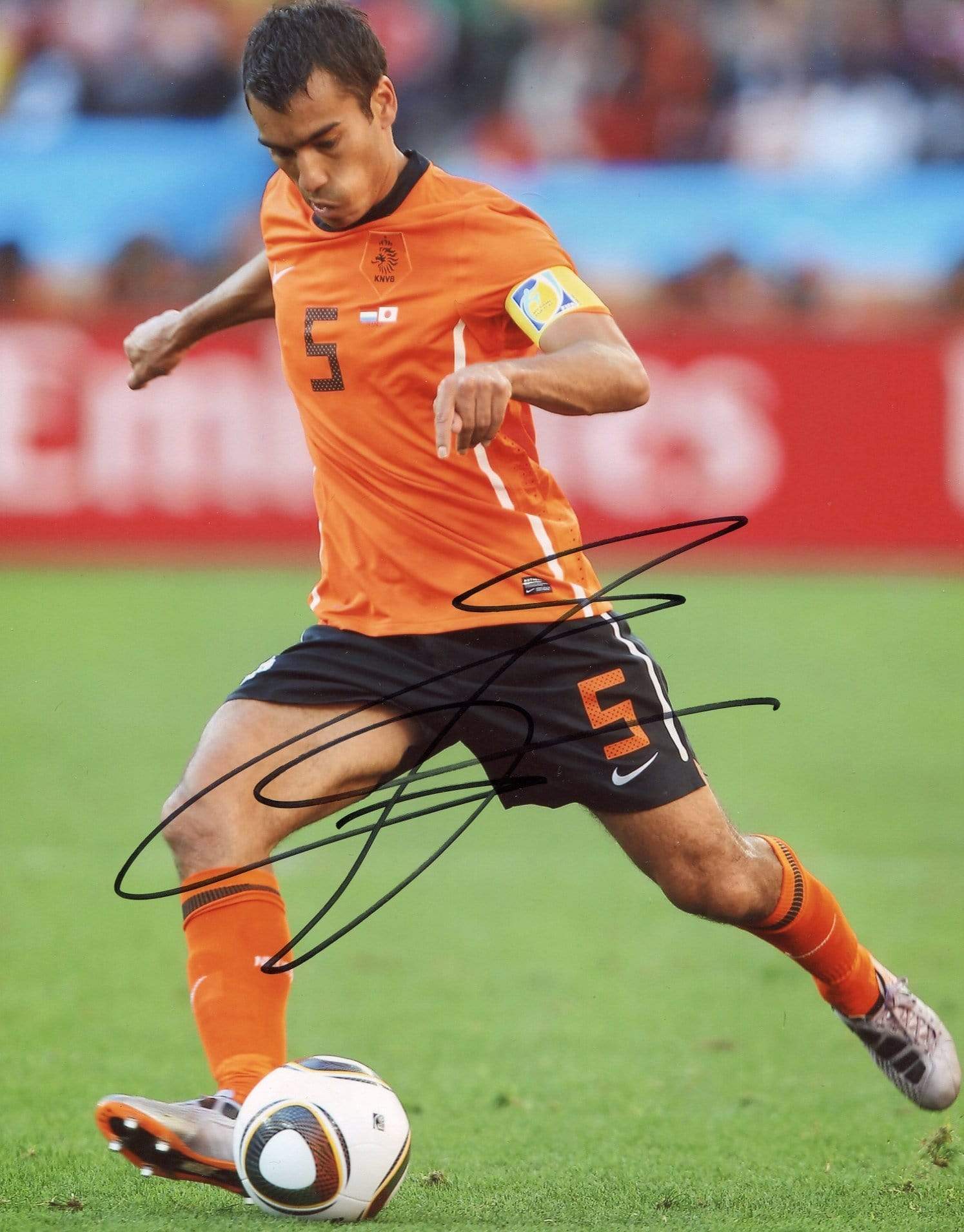 van Bronckhorst, Giovanni autograph