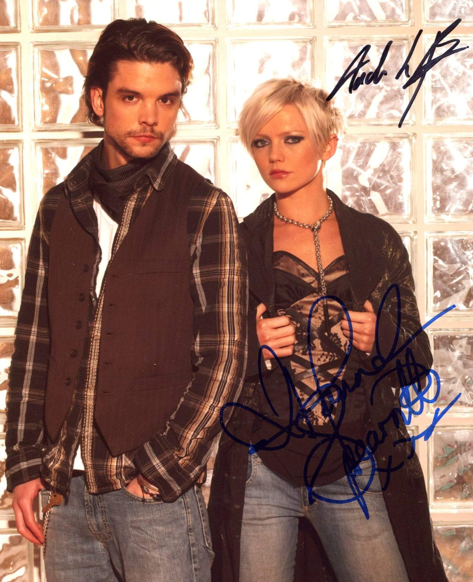Spearritt, Hannah & Potts, Andrew-Lee autograph