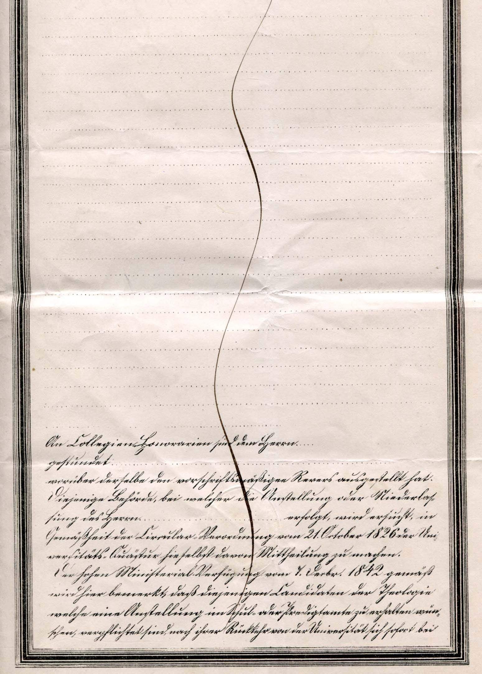 Bardeleben, Heinrich Adolf von autograph