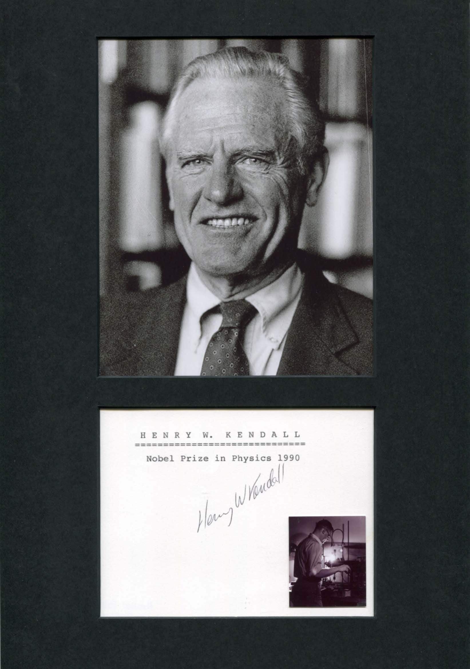 Kendall, Henry Way autograph