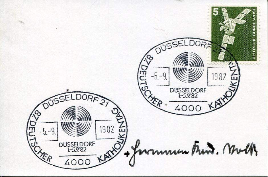 Kardinal Volk, Hermann autograph