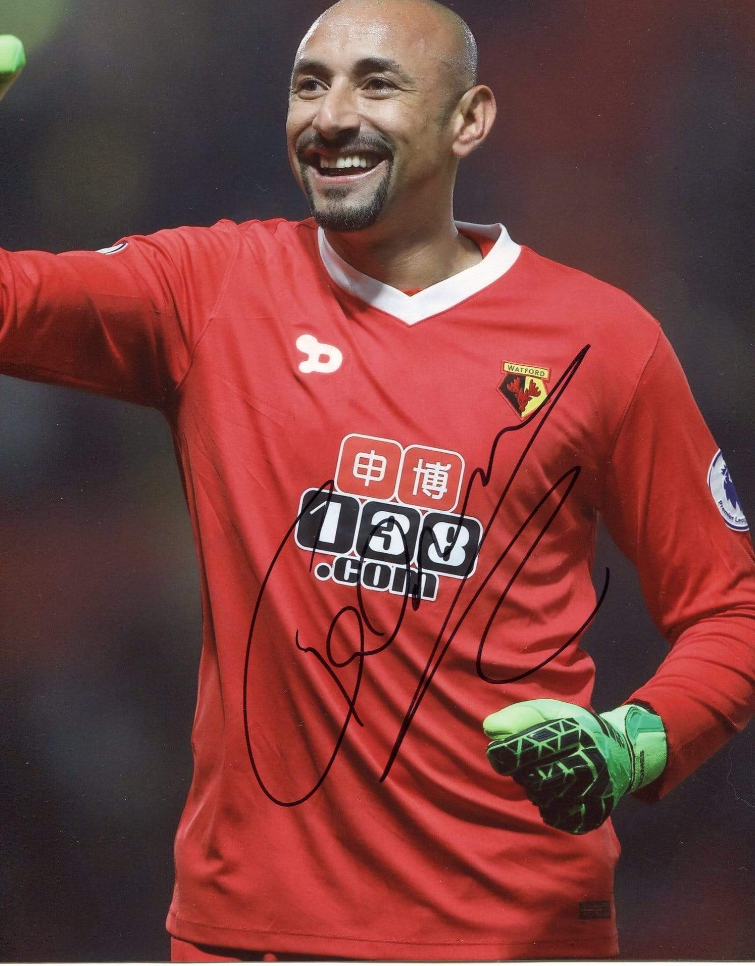 Gomes, Heurelho autograph