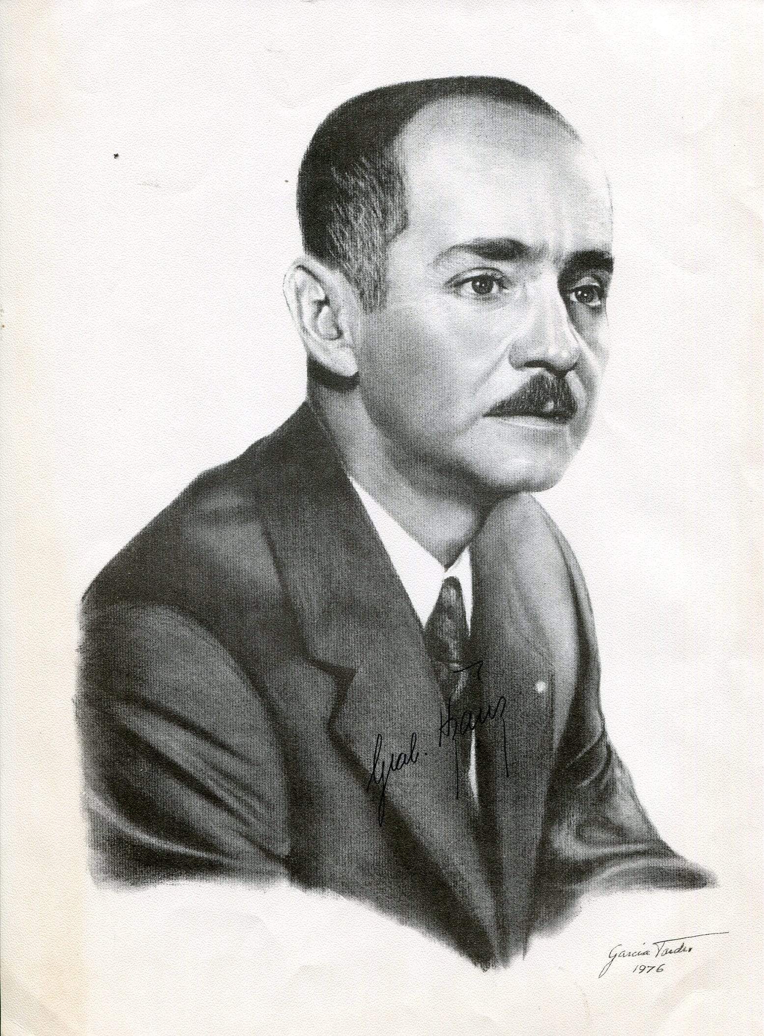 Banzer, Hugo autograph