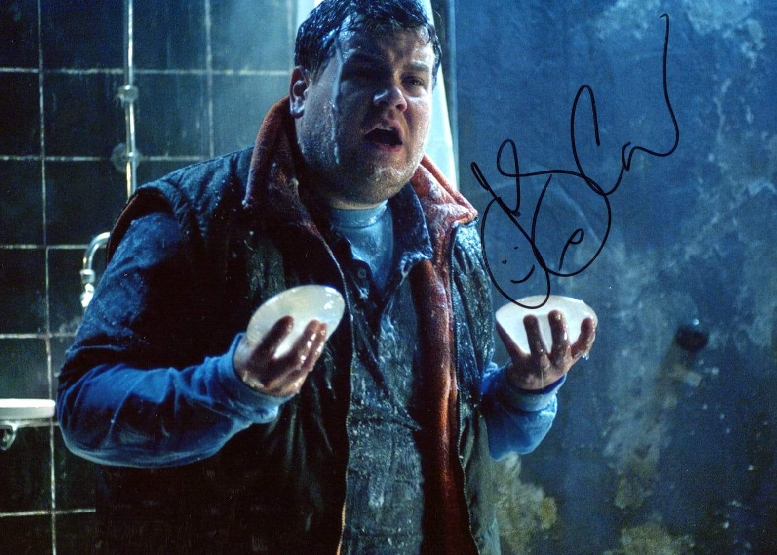 Corden, James autograph