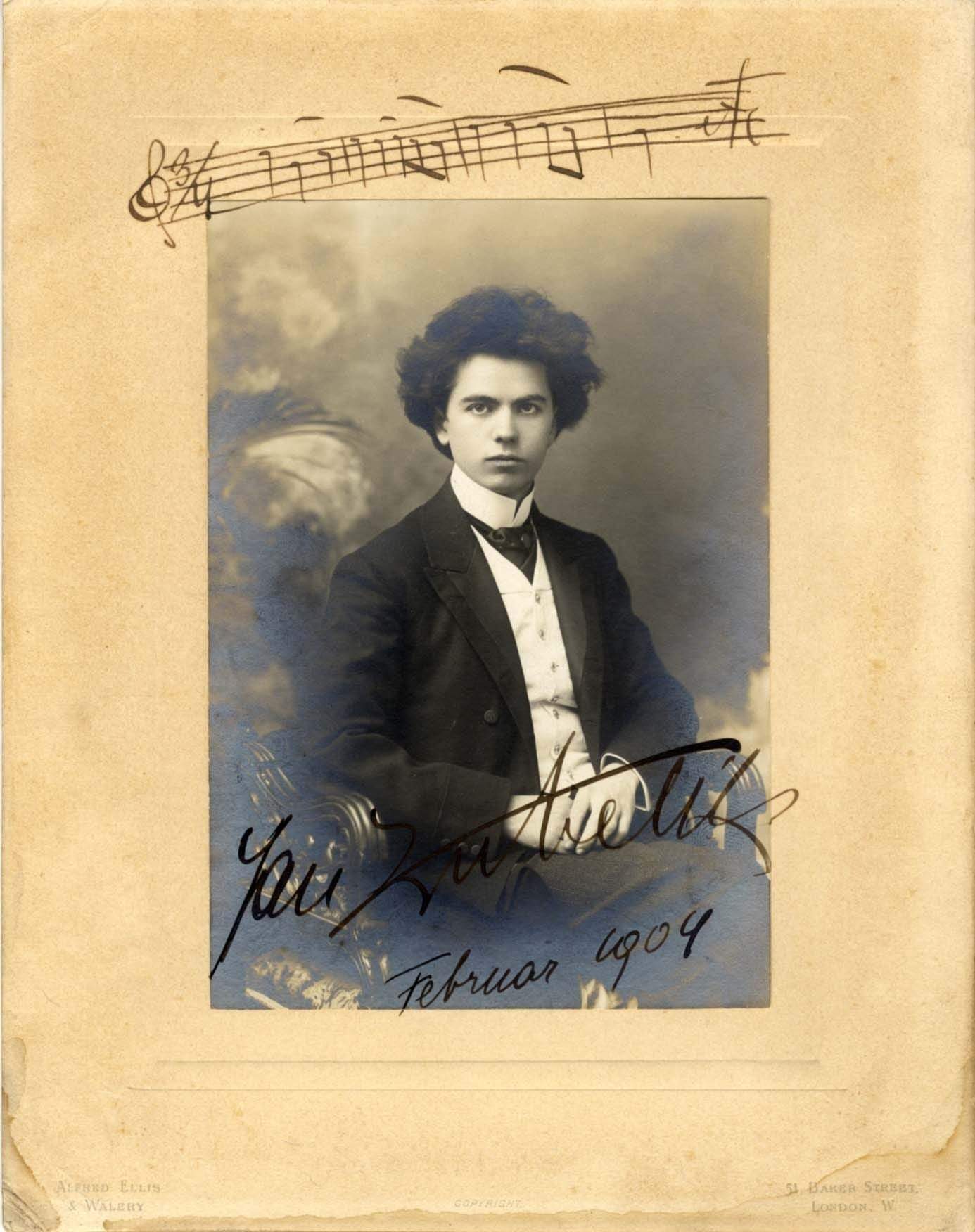 Kubelík, Jan autograph