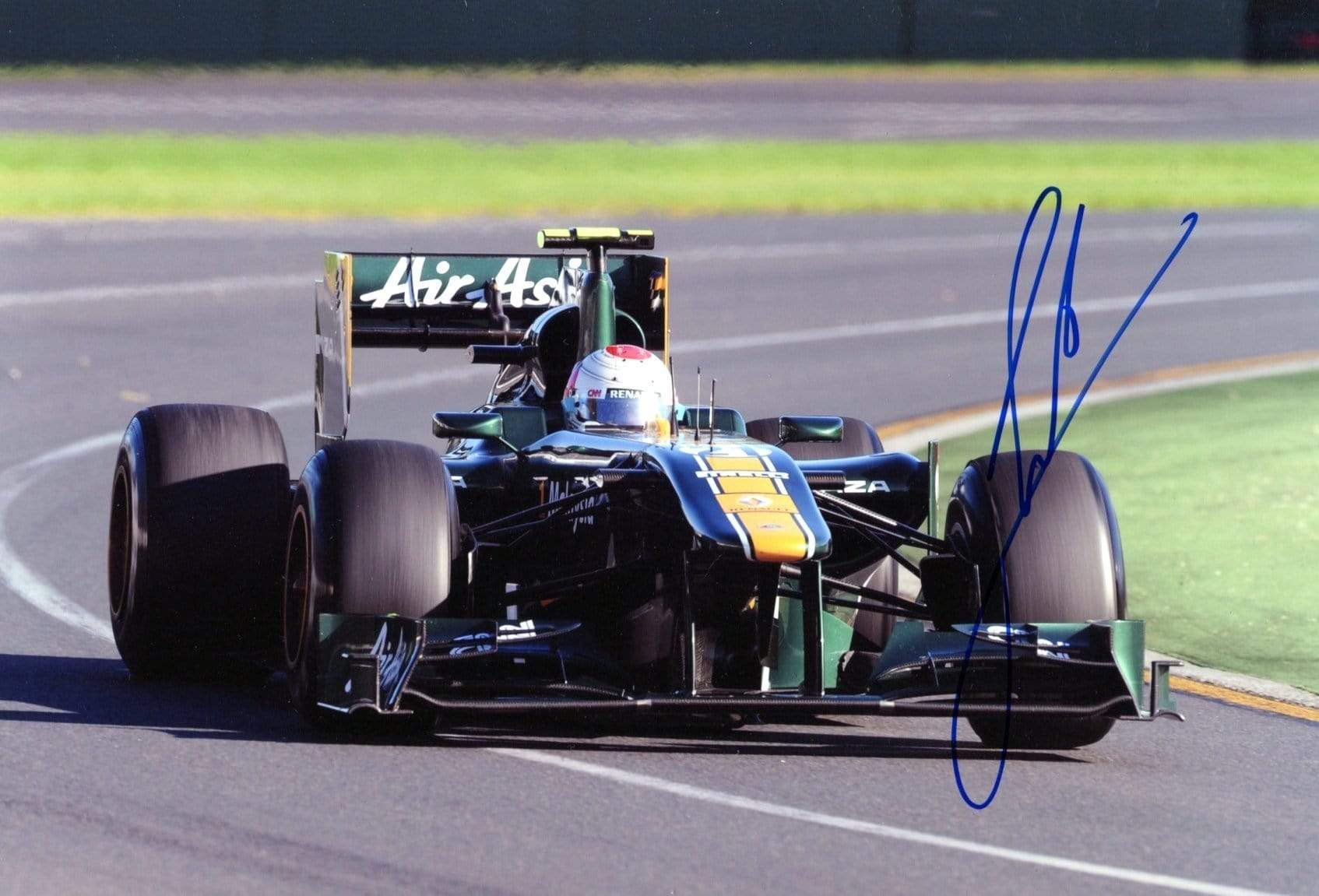 Trulli, Jarno autograph