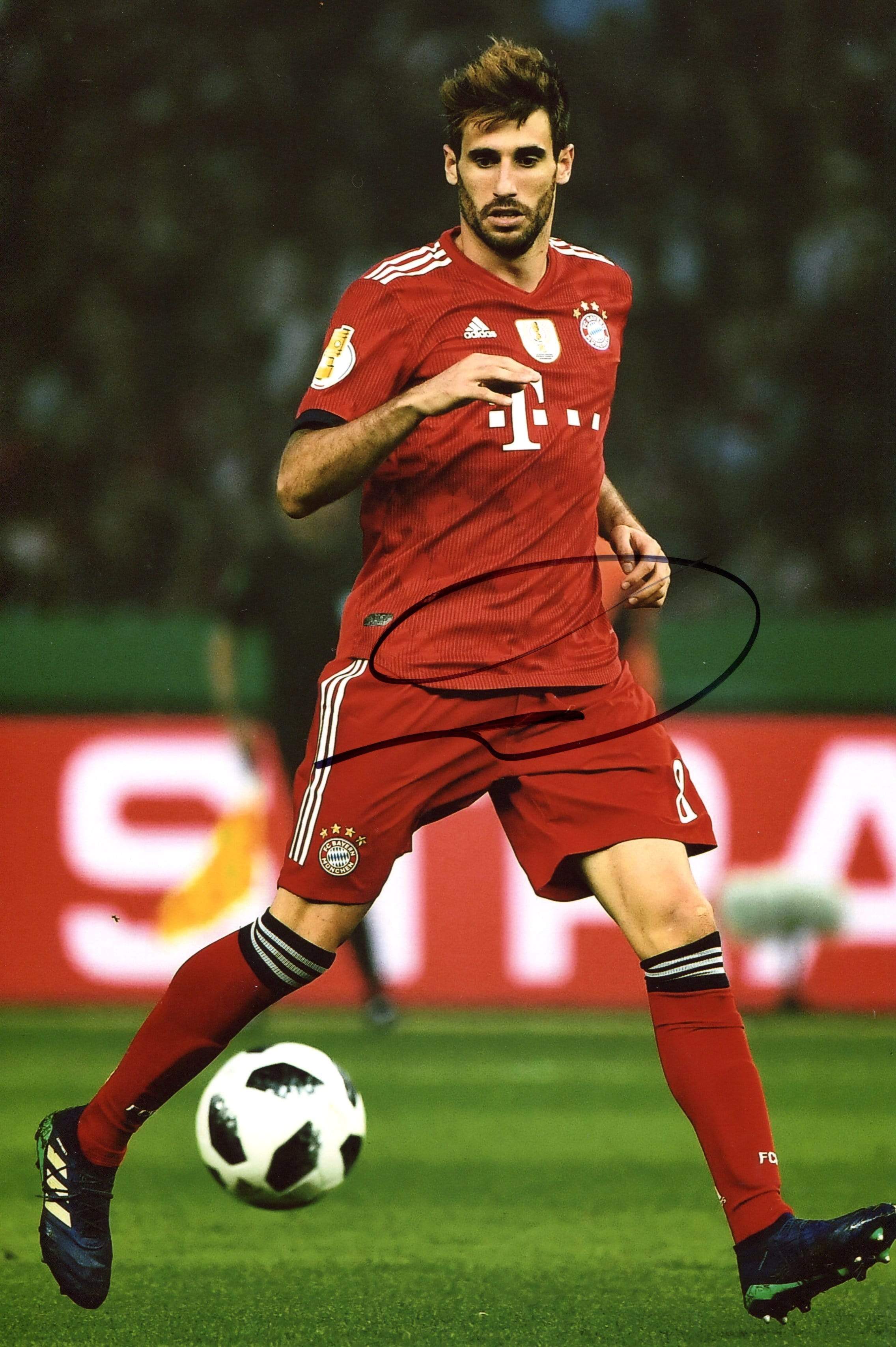 Martínez, Javi autograph