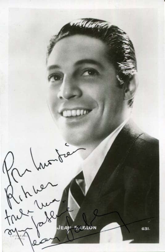 Jean Sablon Autograph Autogramm | ID 7590131728533