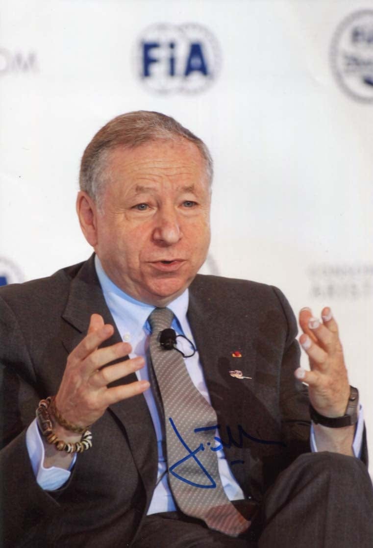 Jean Todt Autograph Autogramm | ID 7280986030229