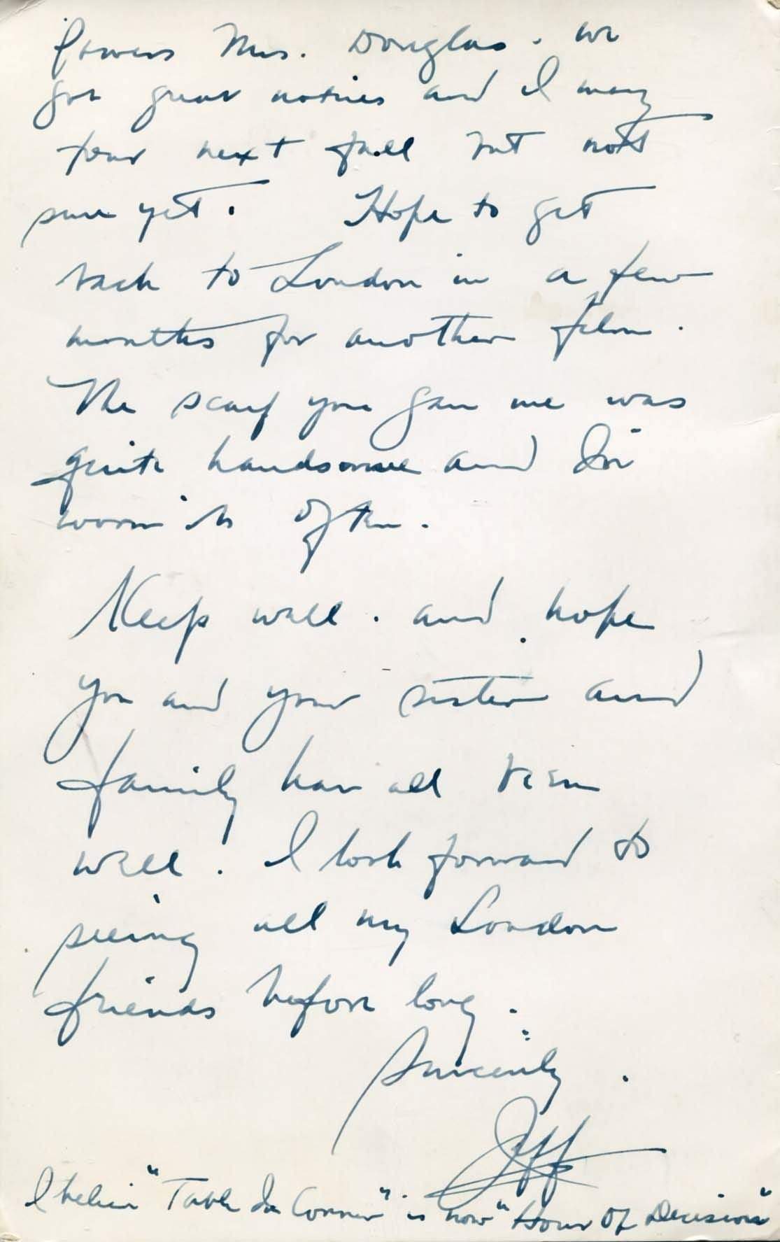 Morrow, Jeff autograph