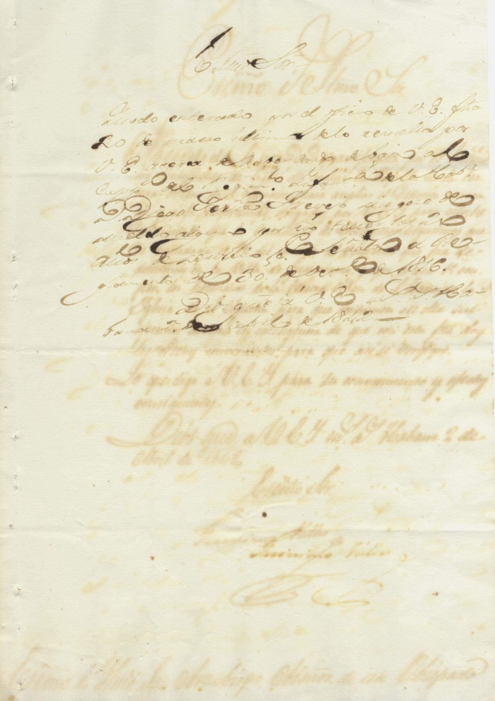 Valdés, Jerónimo autograph