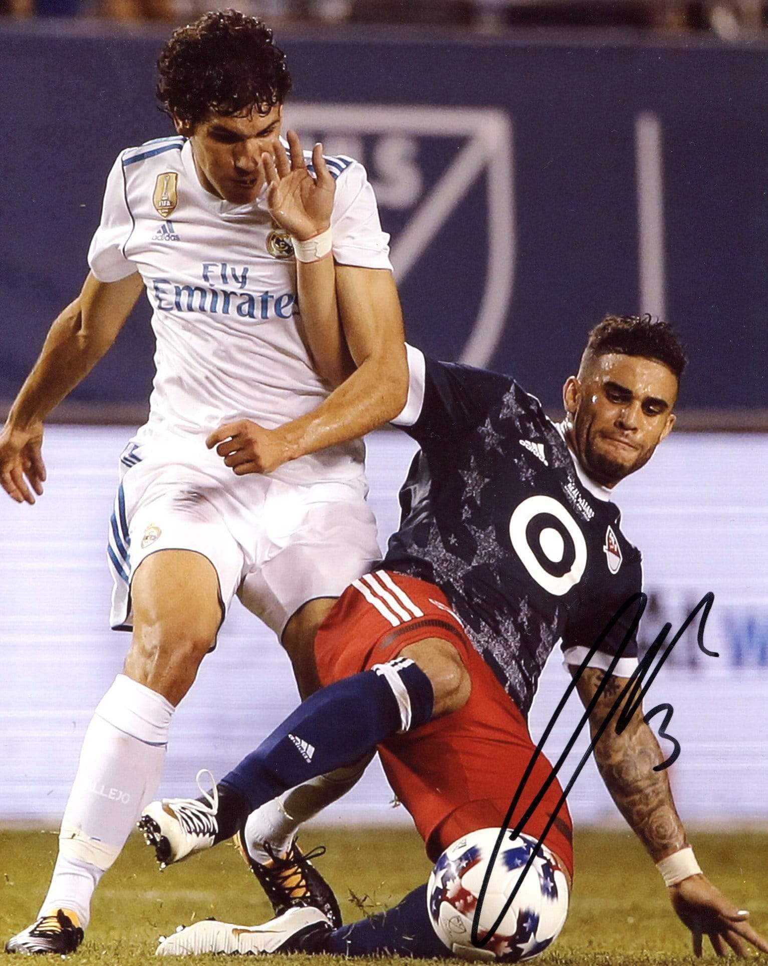 Vallejo, Jesús autograph